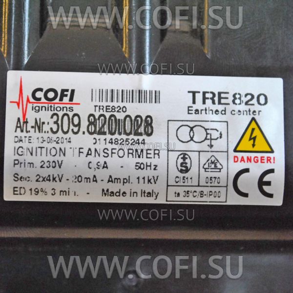 Трансформатор Cofi TRE820