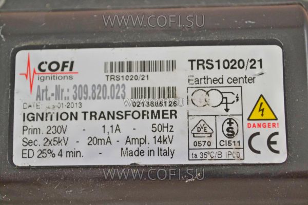 Трансформатор Cofi TRS1020/21